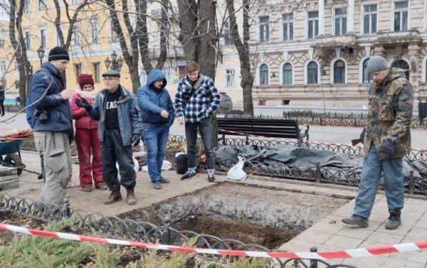 Археологи завершили работы на Приморском Бульваре в Одессе
