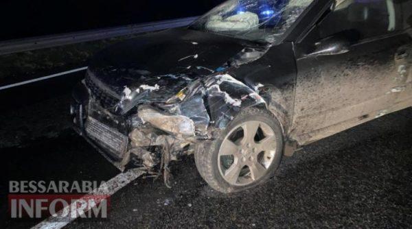 На трассе Одесса-Рени столкнулись две машины: пострадали четыре человека(фото)