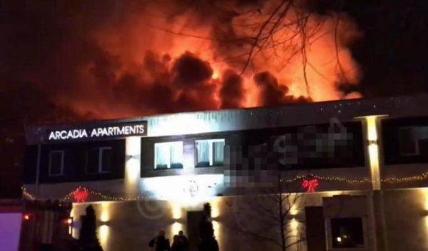 В Одесской гостинице произошел страшный пожар: есть погибший