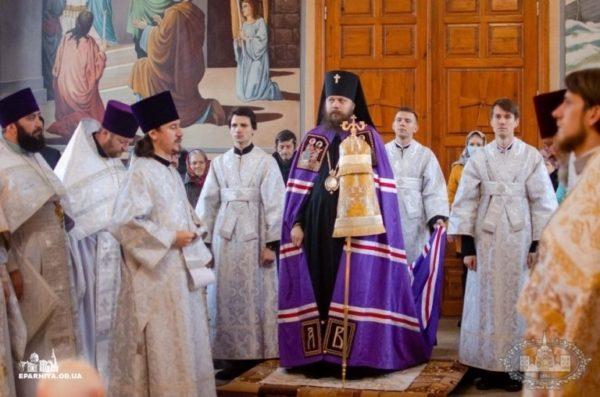Архиепископ Виктор провел воскресное богослужение в одной из церквей Арциза