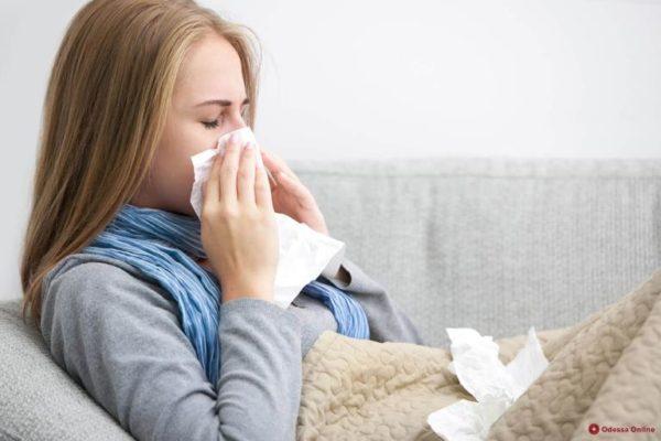 В Одесской области растет заболеваемость гриппом и ОРВИ