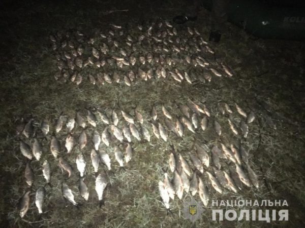В Одесской области был задержан браконьер с крупным уловом