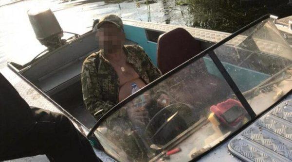 На Днестре правоохранители поймали нетрезвого водителя лодки