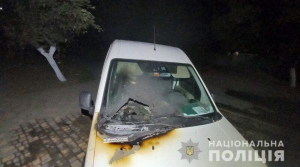 В Татарбунарах неизвестные подожгли машину: полиция разыскивает злоумышленников