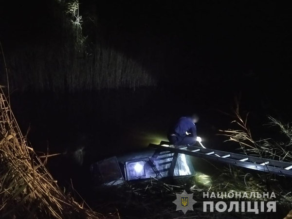 Водитель утонул в Одесской области вместе с автомобилем