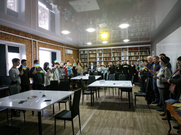 В Арцизской городской библиотеке прошла интеллектуальная игра “Україна соборна”