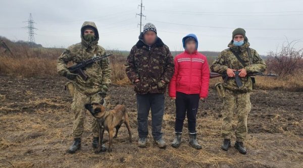 На границе в Ренийской ОТГ задержали нарушителей-молдаван