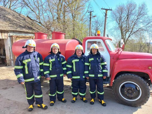 Пожарные команды Арцизской громады получили новую современную экипировку