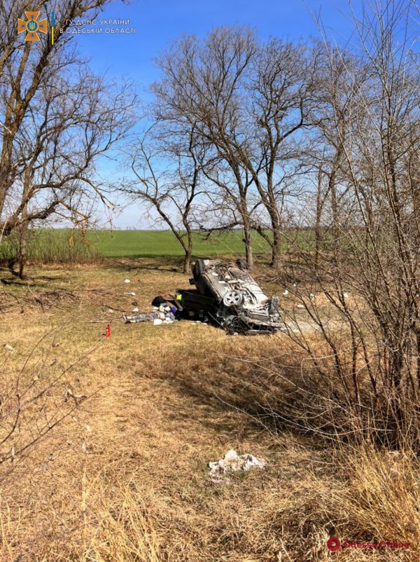 На трассе Одесса-Рени автомобиль слетел с дороги — погибли две женщины