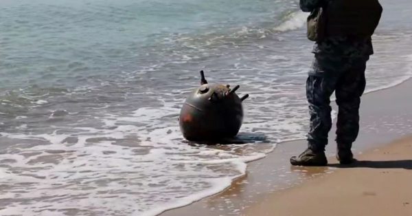 ВСУ уничтожили на побережье возле Одессы 2 морские вражеские мины