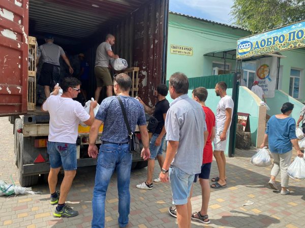 Арцизька громада отримала чергову гуманітарну допомогу для ВПО  від благодійного фонду «World Central Kitchen»