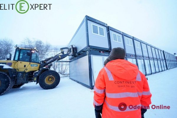Переселенців в Одеському регіоні селитимуть у швидкозбірні будинки-контейнери