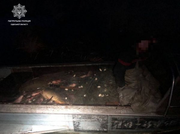 Правоохоронці Одеської області затримали двох браконьєрів