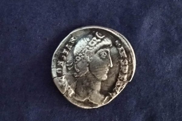 У Кілії місцевий краєзнавець знайшов рідкісну срібну монету часів Римської імперії