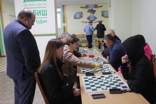 У Арцизькій громаді відбулися змагання з шашок в рамках 3-ї спартакіади серед колективів фізичної культури (ФОТО)