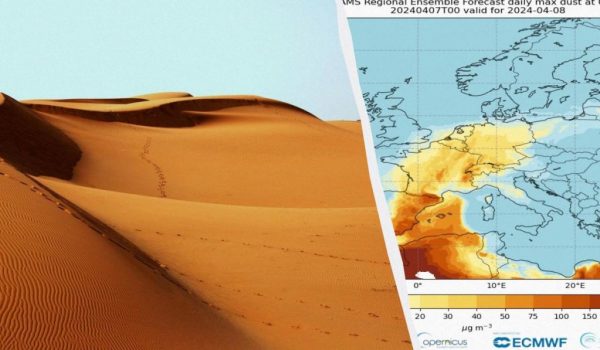 Європу охопила нова хвиля пилу із Сахари