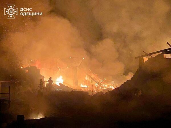 Вилкове вночі пережило чергову масовану атаку дронами