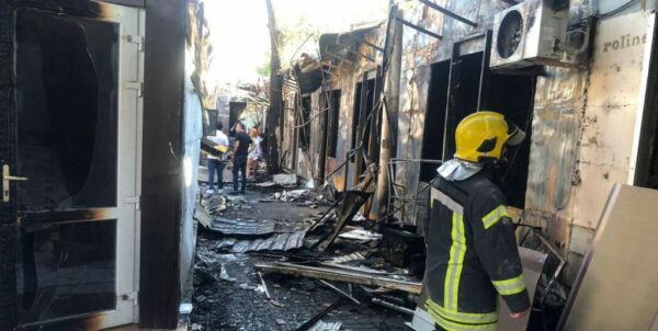 Одеса підраховує збитки від нічної атаки: ворог зруйнував павільйони на радіоринку та пошкодив театр Одеса підраховує збитки від нічної атаки: ворог зруйнував павільйони на радіоринку та пошкодив театр