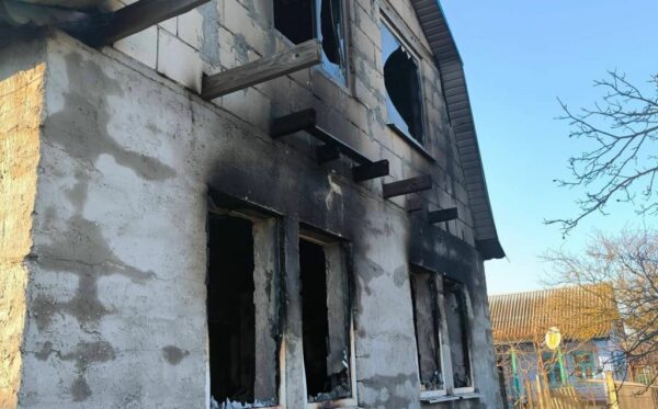 Внаслідок пожежі в Кілії родина з трьома дітьми залишилася без житла