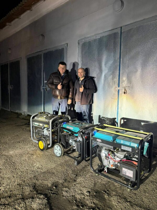 Арцизька громада отримала генератори від німецьких партнерів та міста-побратима